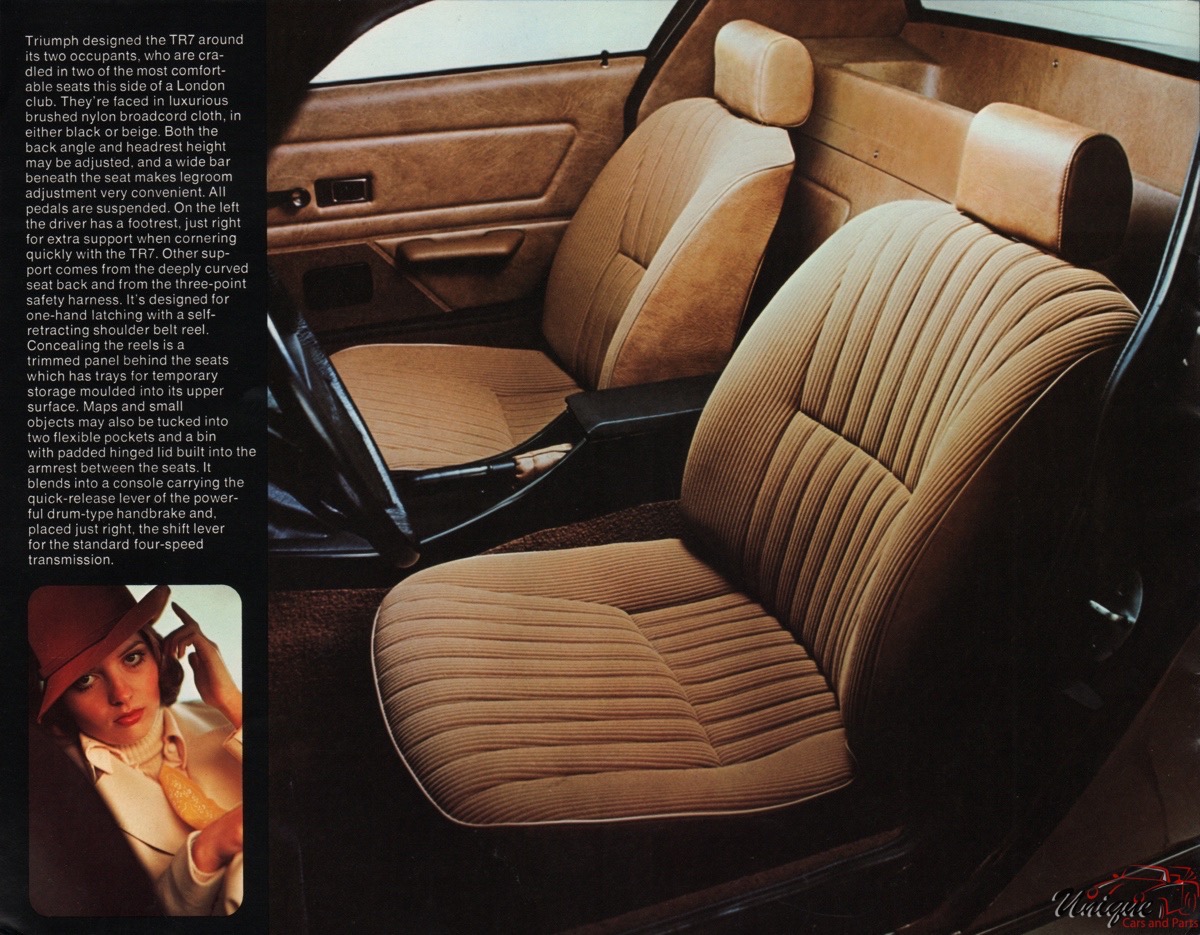 1976 Triumph TR7 Brochure Page 2